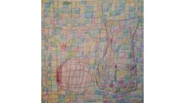 Рисунок Феликса Н., 9 лет, на тему: "Волшебные линии В.Вазарели"