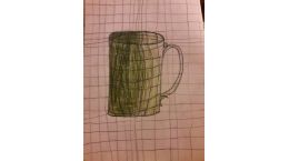 Рисунок Ивана К., 11 лет, на тему: "Волшебные линии В.Вазарели"